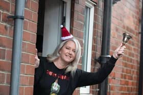 Mary Beggs-Reid, of Harrogate, has suggested ringing bells on doorsteps on Christmas Eve. Picture: Mark Bickerdike.