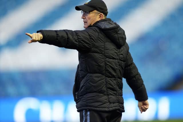 FIND A WAY: Manager Tony Pulis has found the going tough at Hillsborough since replacing Garry Monk. Picture: Steve Ellis