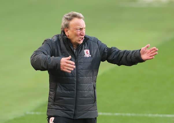 TOP DOGS: Neil Warnock's Middlesbrough are top of the YP Power Rankings. Picture: Richard Sellers/PA.