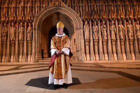 This is the Most Reverend Stephen Cottrell, the Archbishop of York, in York Minster. Photo: Simon Hulme.