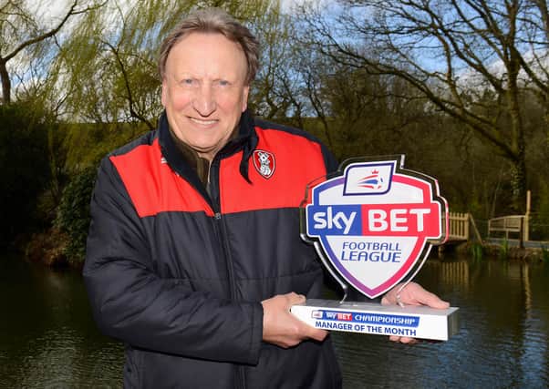 Boro chief Neil Warnock: Manager of the Month with Millers. Picture: Dougie Allward/JMP