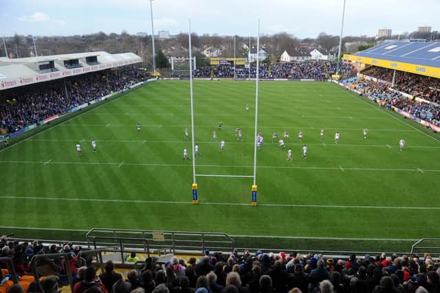 Look at that crowd - Leeds Rhinos v Wakefield Boxing Day match