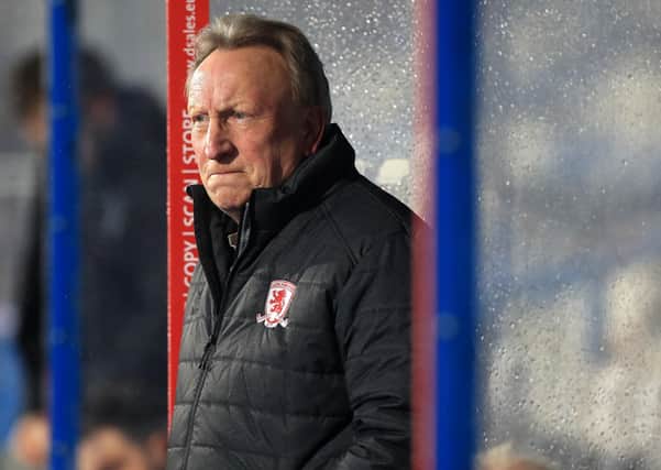 Neil Warnock: The Middlesbrough manager fears what a second lockdown could do. (Picture: PA)