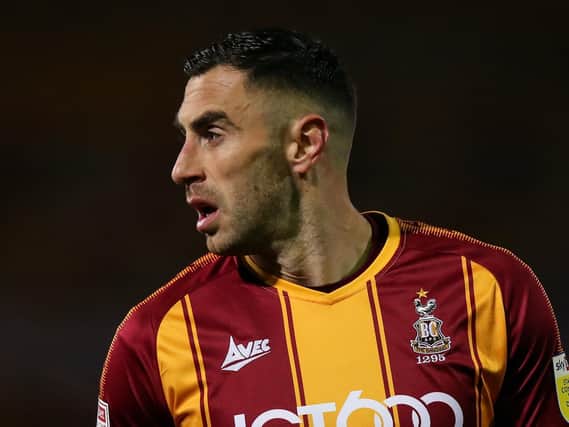 Lee Novak's seventh goal of the season fired Bradford City to three points at Tranmere Rovers. Picture: Getty Images