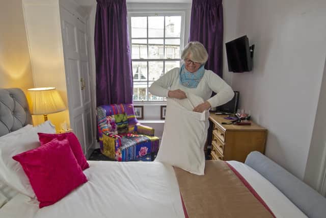 What more can be done to support B&B busineses like the service provided by Nina Wilson in Hawes?