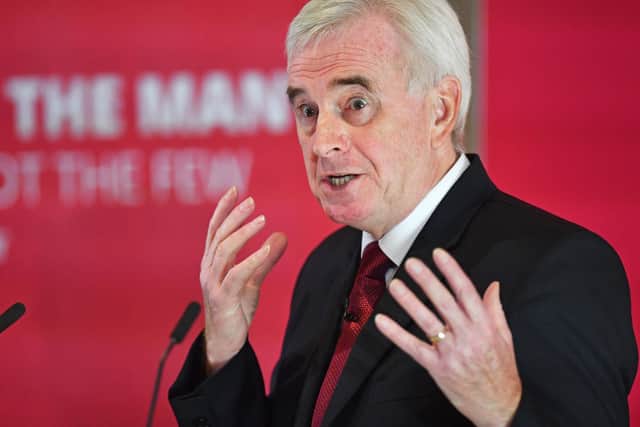 Former shadow chancellor John McDonnell is opposing the Brexit trade deal in defiance of Labour leader Sir Keir Starmer.