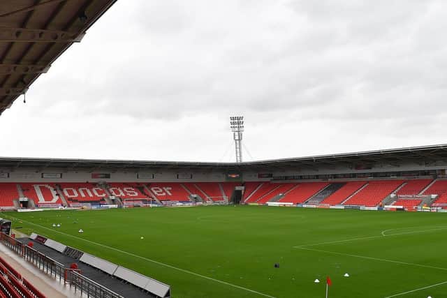 Keepmoat Stadium, home of Doncaster Rovers.