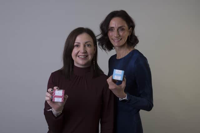 Caroline Foley (left) and Jane Wilkinson (right), founders of Delores & Rose. Picture: Lyndon C Smith.