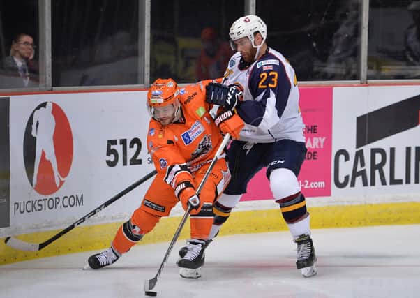 Sheffield Steelers' Robert Dowd has gone to Italy in pursuit of hockey with the Elite League season shutdown due to Covid-19. Picture courtesy of Dean Woolley.