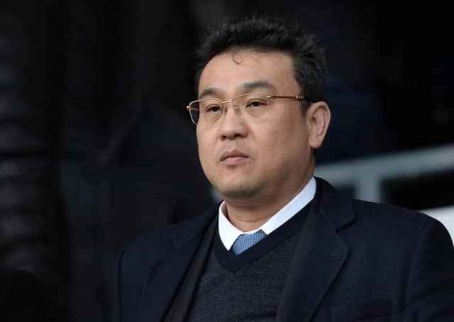 Chairman Dejphon Chansiri: Giving his side of storybehind Tony Pulis sacking. Picture: Steve Ellis