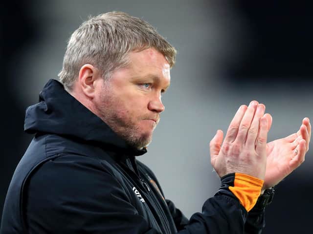 Grant McCann said he was "really pleased" with Hull City's 2-0 triumph over Charlton Athletic at the KCOM Stadium. Pictures: Getty Images