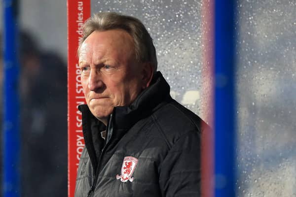 Middlesbrough manager Neil Warnock: Physical test.