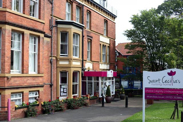 The Scarborough-based care provider St Cecilia's, which operates four care homes across North Yorkshire, where 4 residents have died due to COVID-19. Photo credit: other