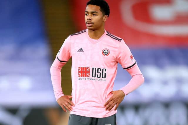 Debut: Sheffield United's Antwoine Hackford. Picture: PA