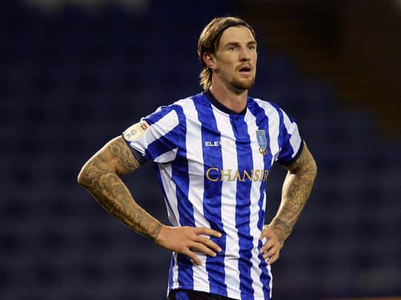INJURY: Aden Flint's final Sheffield Wednesday appearance saw him pick up a hamstring strain at Rotherham United