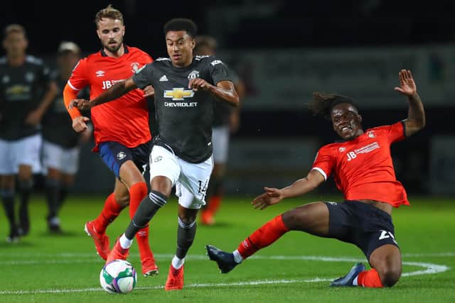 INCOMING? Manchester United's Jesse Lingard has been rumoured to be a January loan target for Sheffield United. Picture: Catherine Ivill/NMC Pool/PA
