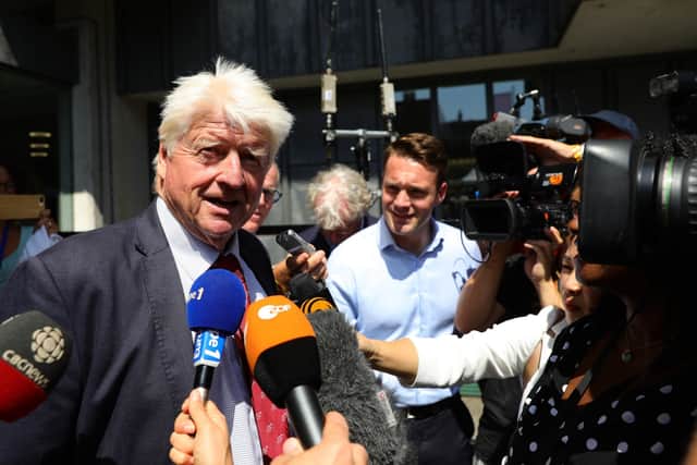 Boris Johnson's father Stanbley has applied for French citizenship in the wake of Brexit.