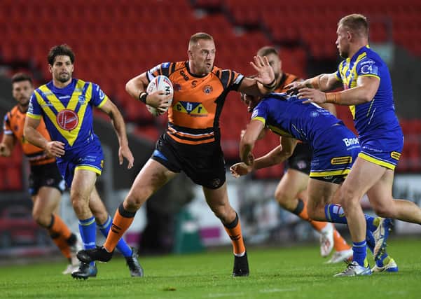 New targets: Castleford's Liam Watts. 
Picture: Jonathan Gawthorpe