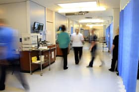 Hospitals in North Yorkshire are "under pressure" due to a rise in the number of Covid patients combined with more people injuring themselves during the cold weather, a senior NHS official has revealed. Pic: PA