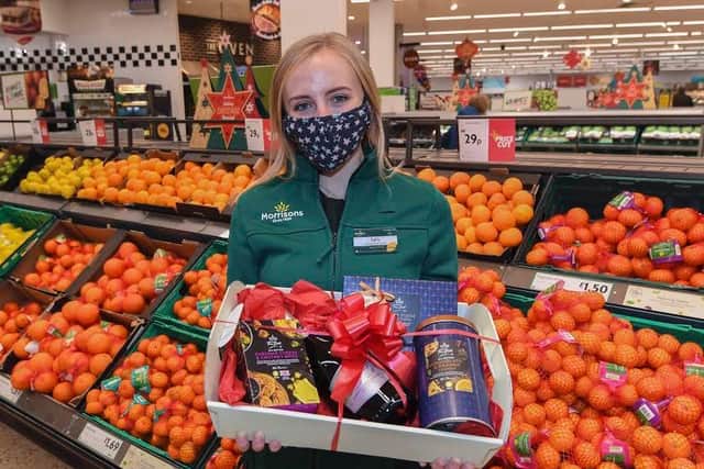 Morrisons said it was very pleased with the way staff helped customers enjoy their Christmas
