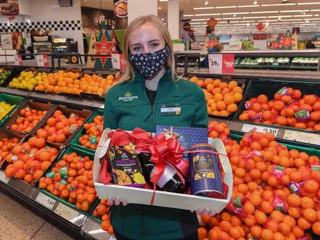 Morrisons said it was very pleased with the way staff helped customers enjoy their Christmas