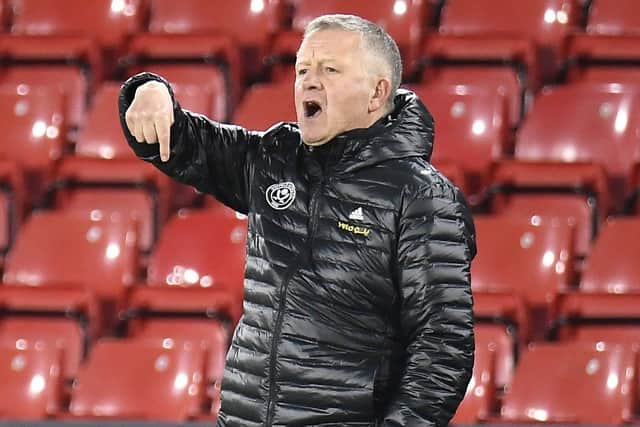 NO RESPITE: Sheffield United manager Chris Wilder. Picture: Peter Powell/PA