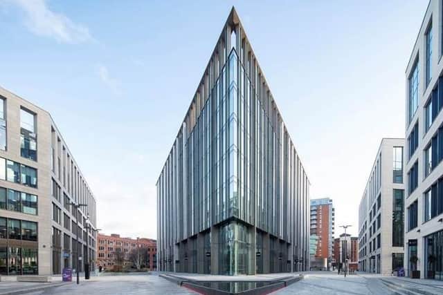 Sky Betting and Gaming has revealed plans for what it’s post-covid office will look like when it moves into 4 Wellington Place later this year. Picture: John Kees Photography