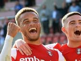 Carlton Morris, pictured in his loan spell at Rotherham United. Picture: Steve Ellis.