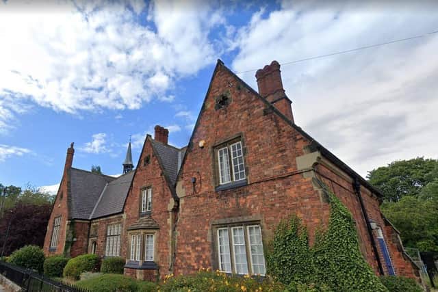 The former Lord Deramore’s Primary School building, in School Lane in Heslington, could be turned into two three-bedroom homes