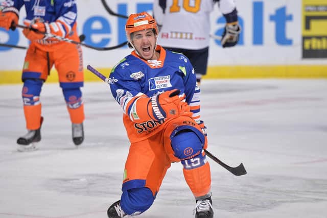 Anthony DeLuca played alongside Sheffield Steelers' team-mate Jonathan Phillips in Germany's third tier. 
Picture: Dean Woolley
