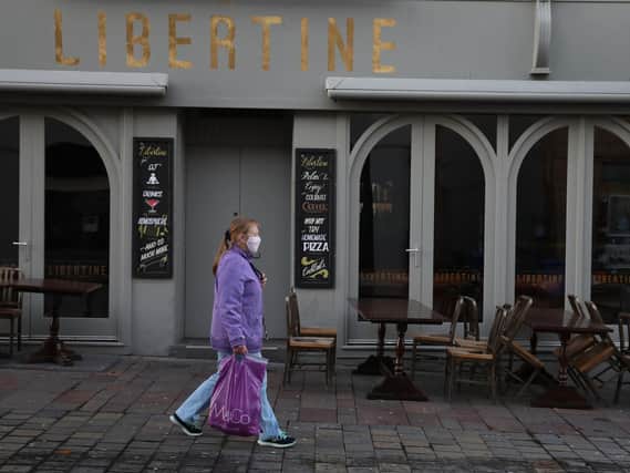 Library image of a closed restaurant in Hamilton, Scotland. Picture: PA
