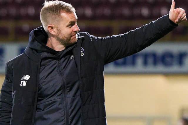 Harrogate Town manager Simon Weaver.