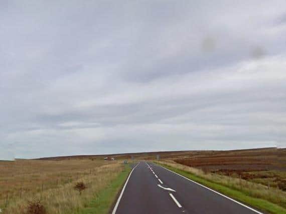 The A59 in Kex Gill