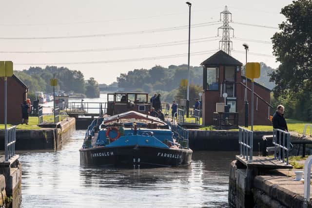 Fifth-generation barge operator John Branford, 75, along with his son Jonathan, 32, are taking their first load of sand up the Aire and Calder Navigation in September Picture: James Hardisty