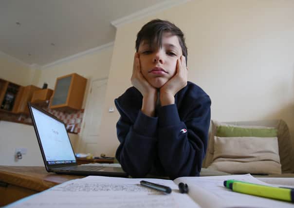A Halifax school is short of 171 laptops for home learning purposes.