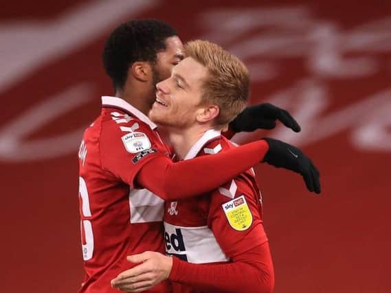 Duncan Watmore scored twice in the first half as Middlesbrough cruised to victory against Millwall. Picture: Mike Egerton/PA Wire.