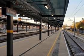 The new Platform 0 at Leeds station