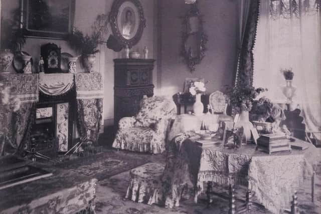 The images show Woodend when it was the Sitwells' summer home in the late Victorian and Edwardian eras
