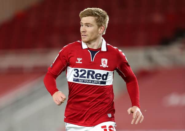 In form: Middlesbrough winger Duncan Watmore is the Championship's player of the month and has signed a new two-and-a-half year deal with the Riverside club. Picture: Richard Sellers/PA Wire