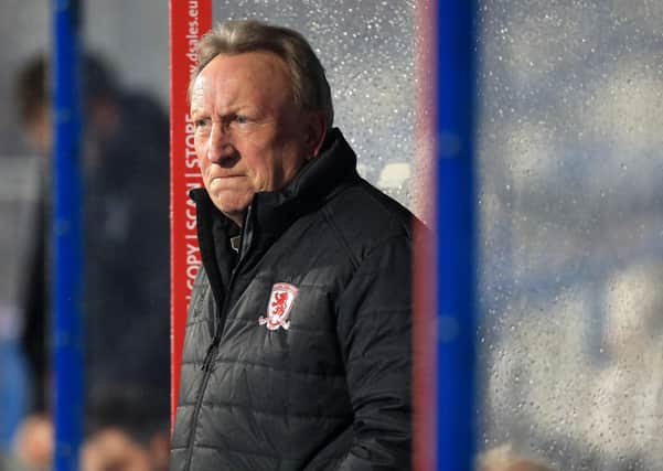 Middlesbrough manager Neil Warnock. Picture: Mike Egerton/PA