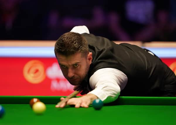 WINNER: Three-time world champion, Mark Selby, pictured at last year's Masters at Alexandra Palace. Picture: Tess Derry/PA Wire