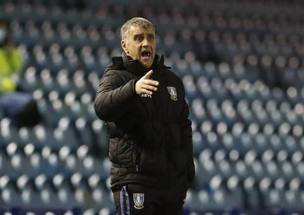 Caretaker manager of Sheffield Wednesday, Neil Thompson, is self-isolating after a Covid outbreak at the club's training ground. Picture: Darren Staples/Sportimage