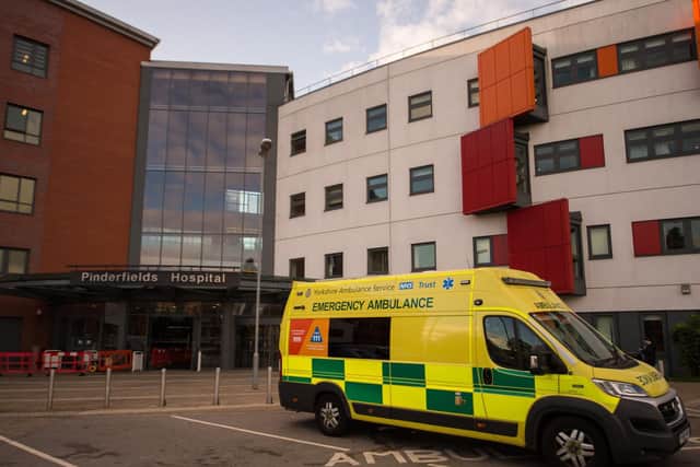 11 new Covid deaths were recorded at Mid Yorkshire Hospitals NHS Trust, which covers Dewsbury and District, Pinderfields, and Pontefract hospitals (Photo: SWNS)