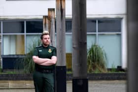 Pictured, first year paramedic student Graeme Brannan, from the University of Bradford, who moved to Leeds in September last year. Photo credit: Simon Hulme/ JPIMediaResell
