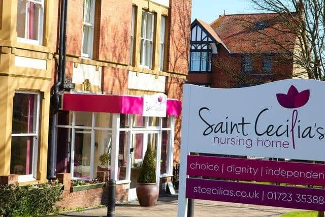 Saint Cecilia’s has now had vaccinations for Saint Cecilia’s Care Home and Saint Cecilia’s Nursing Home in Scarborough and Alba Rose care home in Pickering. Photo credit: Picture submitted