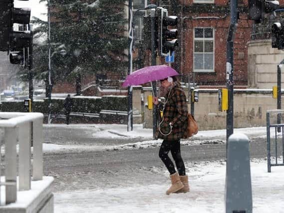 The Met Office has issued a yellow ice warning for Yorkshire and the Humber