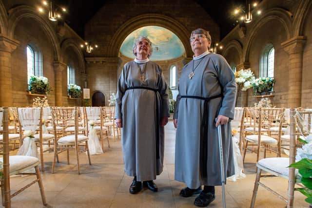Sister Jocelyn and Sister Dorothy's order of nuns had lived at Sneaton Castle and St Hilda's Priory for over 100 years before they moved to a new purpose-built priory