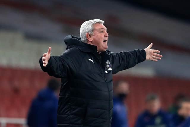 FORMER BOSS: Newcastle United manager Steve Bruce. Picture: Adam Davy/PA