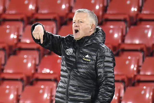FAMILIAR FACE: Sheffield United manager Chris Wilder comes up against Newcastle United boss Steve Bruce on Tuesday evening - the man who released him from the Blades back in 1998. Picture: Peter Powell/PA