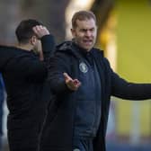 Simon Weaver: Harrogate Town manager saw his side's first ever meeting with Carlisle abandoned after ten minutes. Picture Tony Johnson